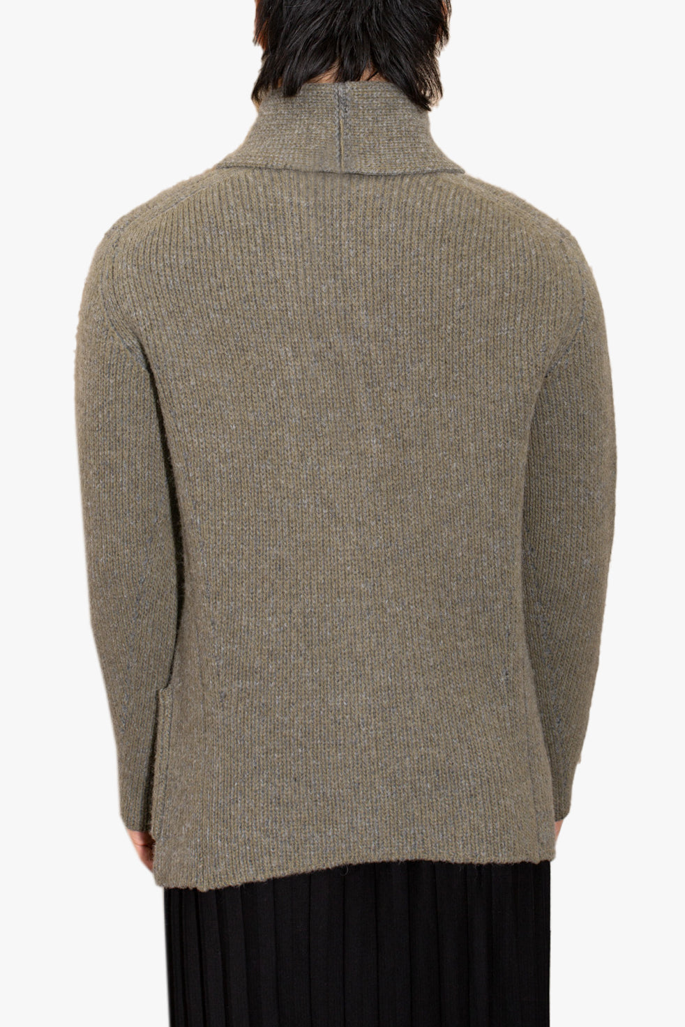 SCARF COLLAR BLAZER
