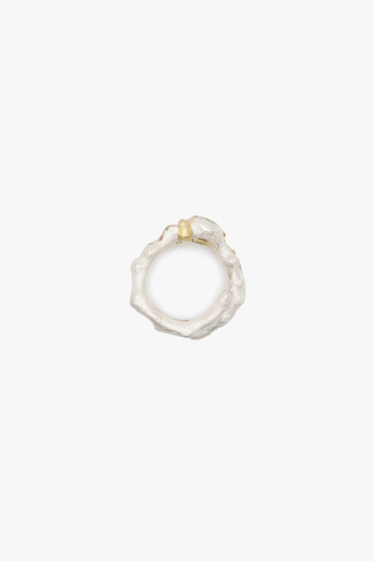 BONE Ring No.3 with 9ct gold