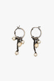 ED12 Cluster Pearls Earrings