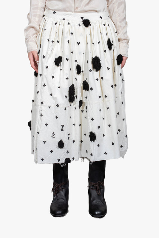 TORN ROSE QUATRE SKIRT - QUATRE