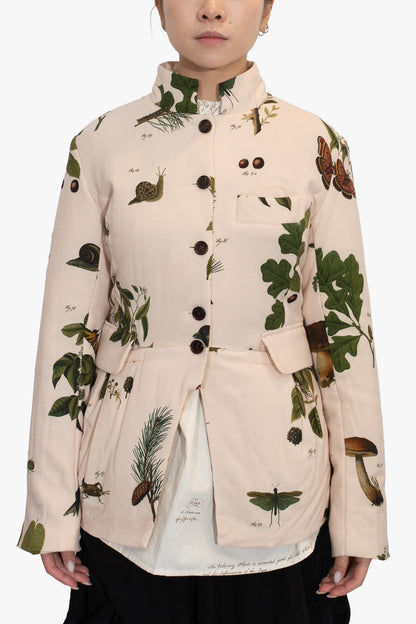 Automne Vert Padded Bow Jacket