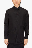 S-051 Black Crash seam shirt