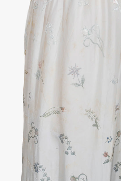 Hoary skirt with slit