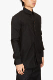 S-051 Black Crash seam shirt