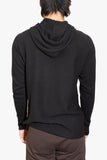 HOODIE ARCHED SHOULDER SWEATER