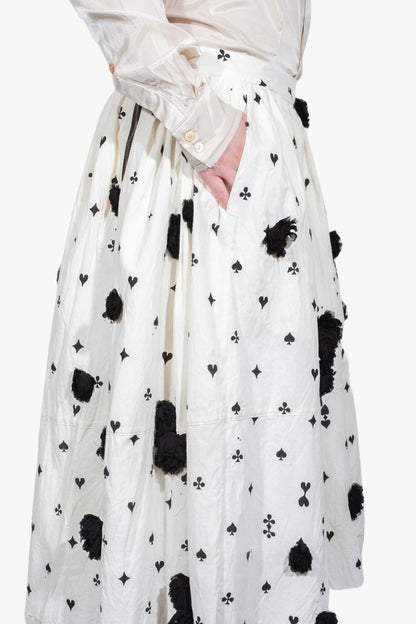 TORN ROSE QUATRE SKIRT - QUATRE