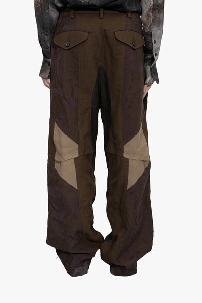 OM2530541- heavy patchwork trousers
