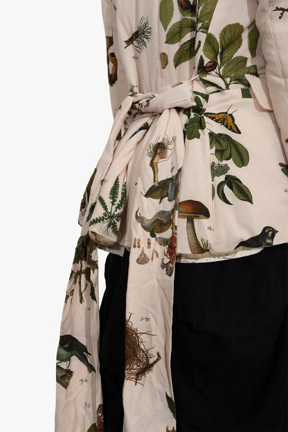 Automne Vert Padded Bow Jacket