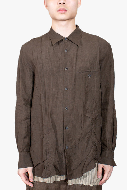 Layered Wrinkled Shirt