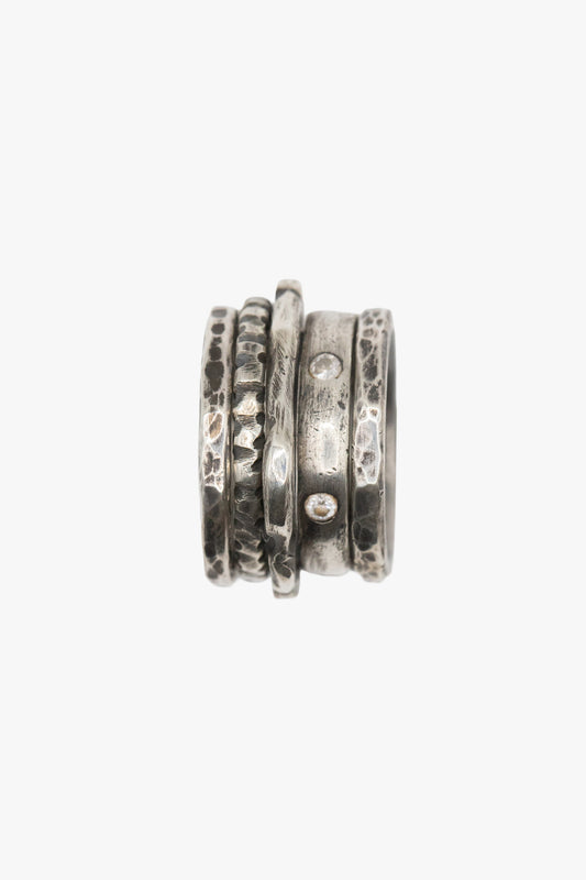 RD06 stuck ring 5pc with CZ