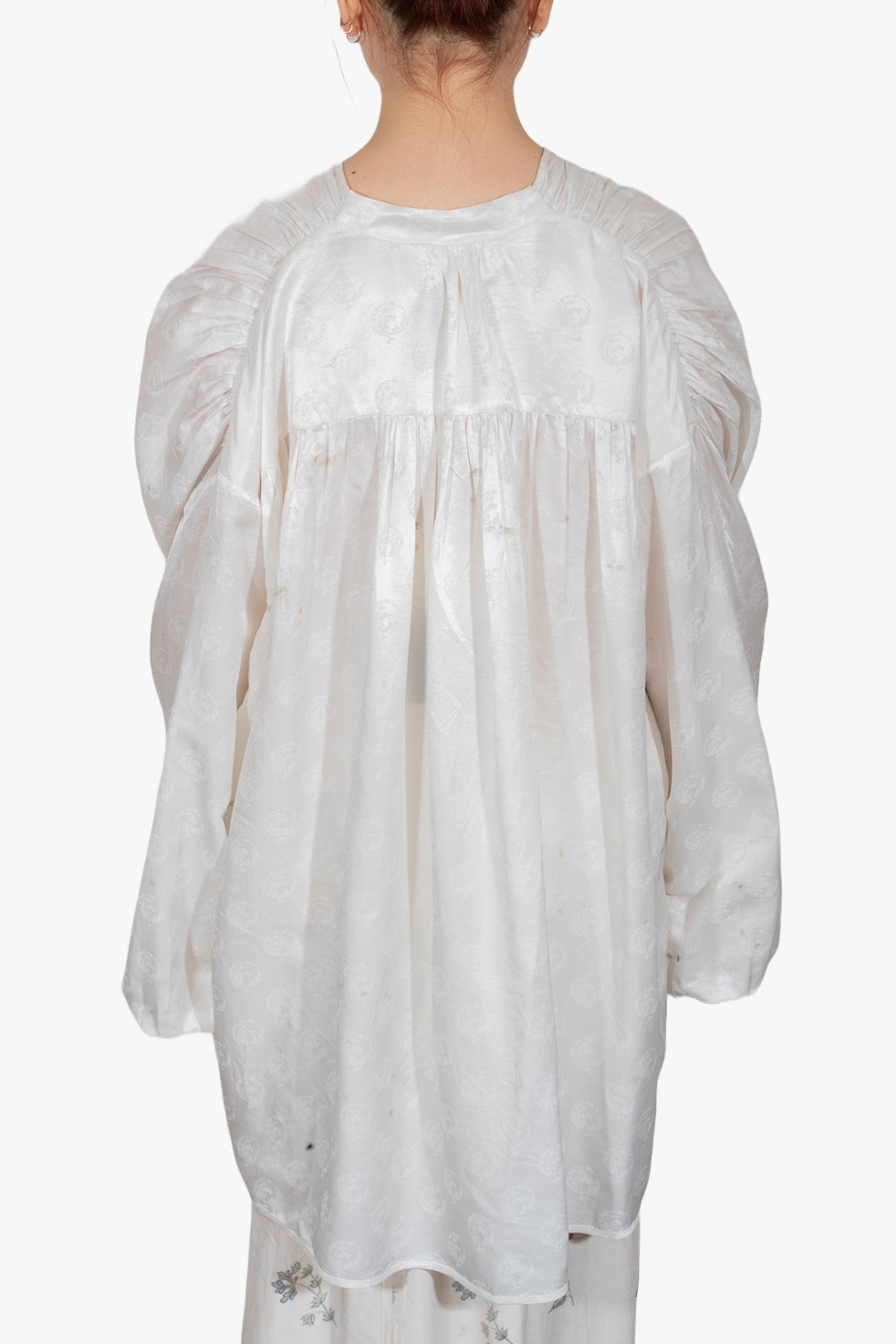 Hoary shirt with stripes