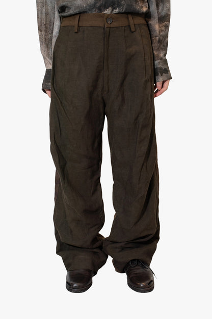 OM2530541- heavy patchwork trousers