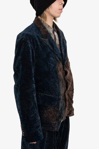 OM2530918- Lapel collar three button blazer