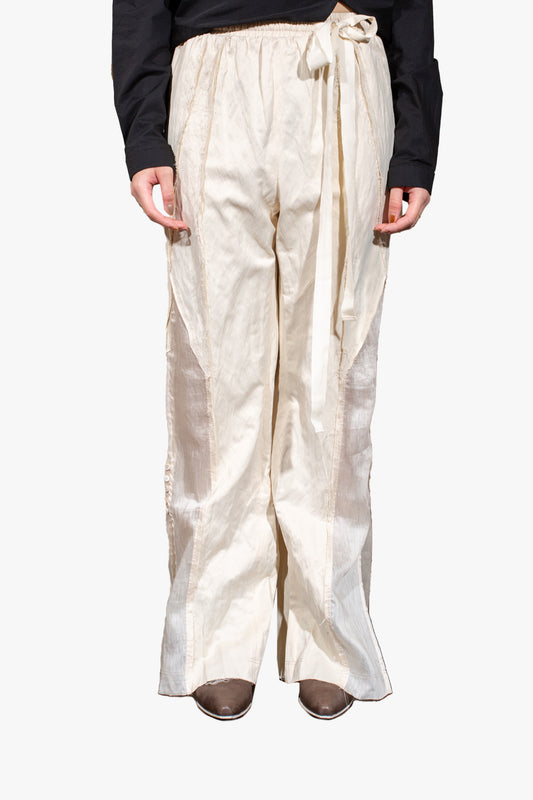 Raw Edges Straight Trousers