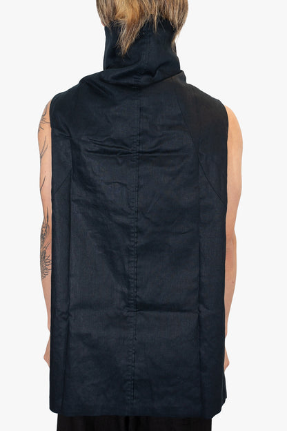 Uncertainty high collar sleeves jacket