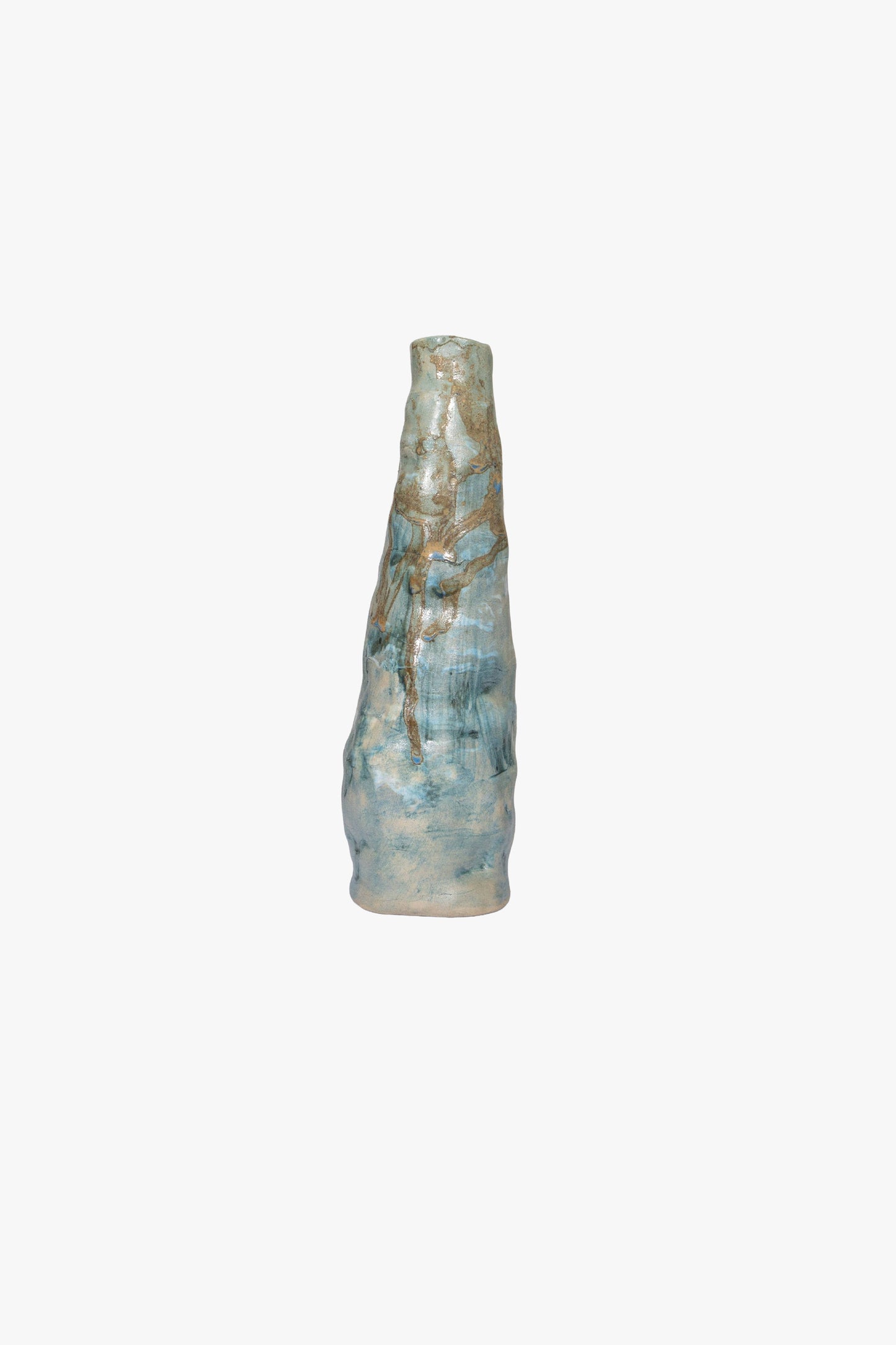 Anji vase blue