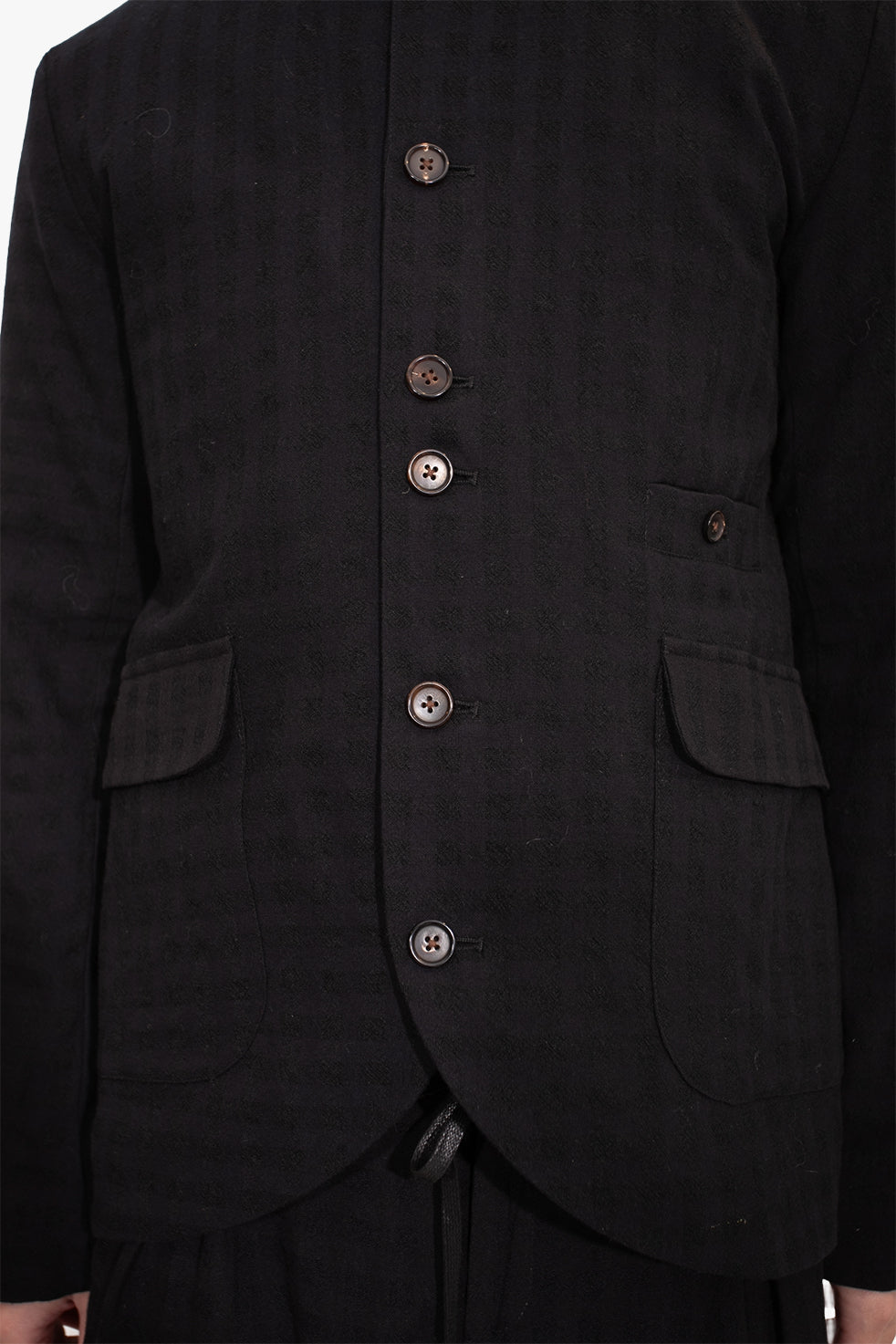 Black Check Winter Jacket