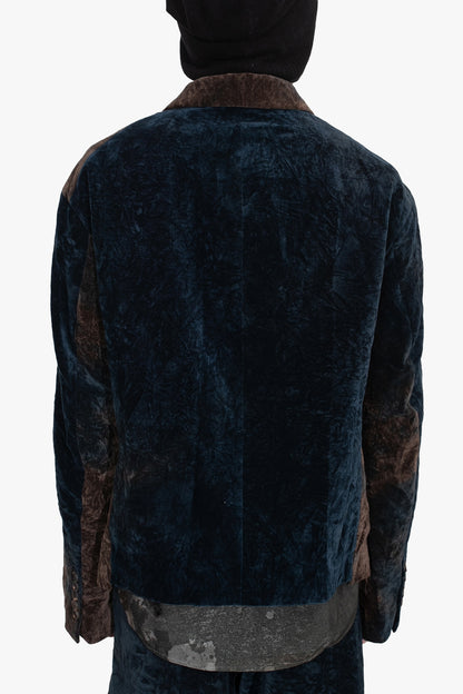 OM2530918- Lapel collar three button blazer