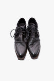 Brogue square toe sole