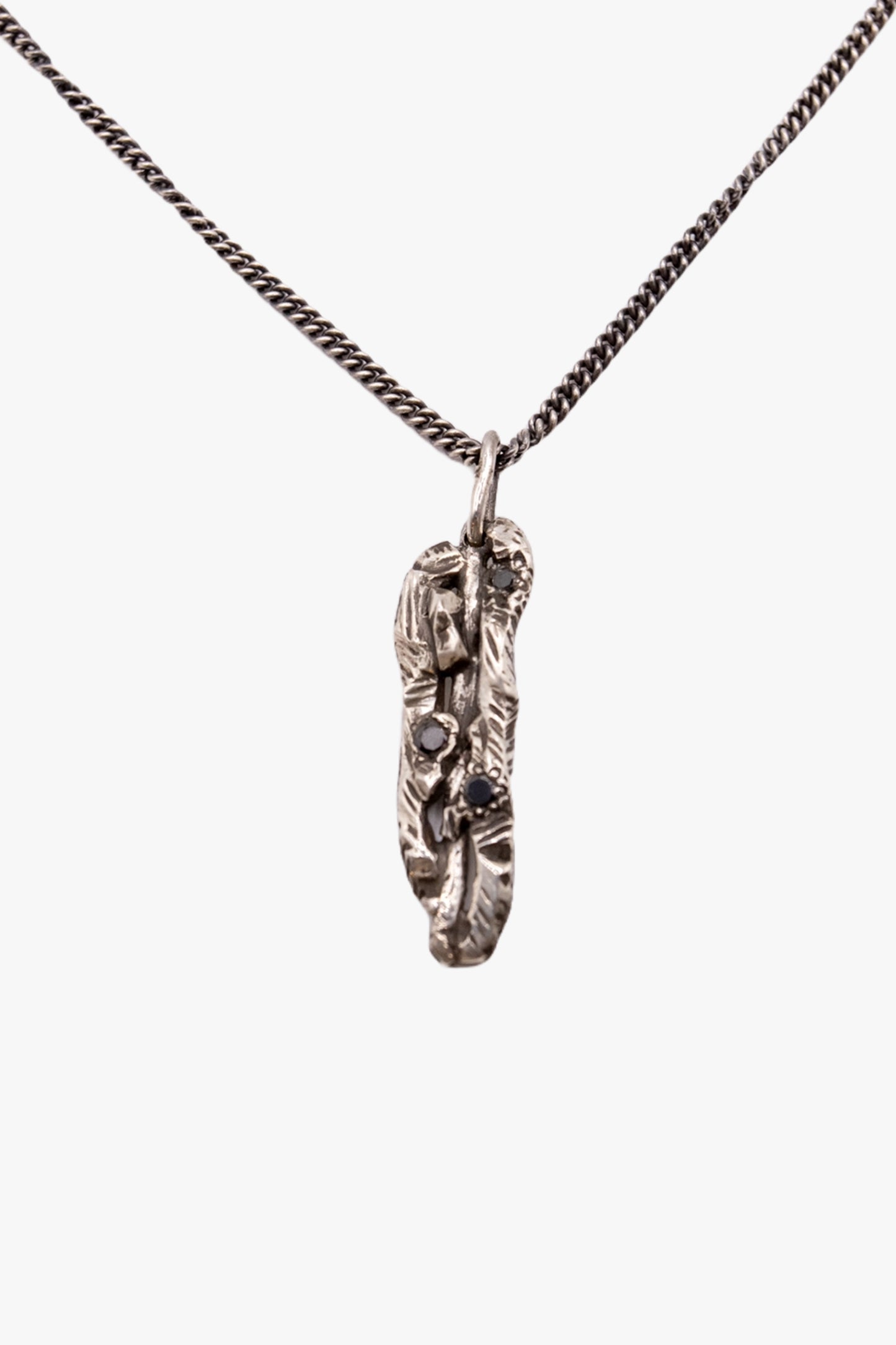 NX05 Distressed Pendant necklace