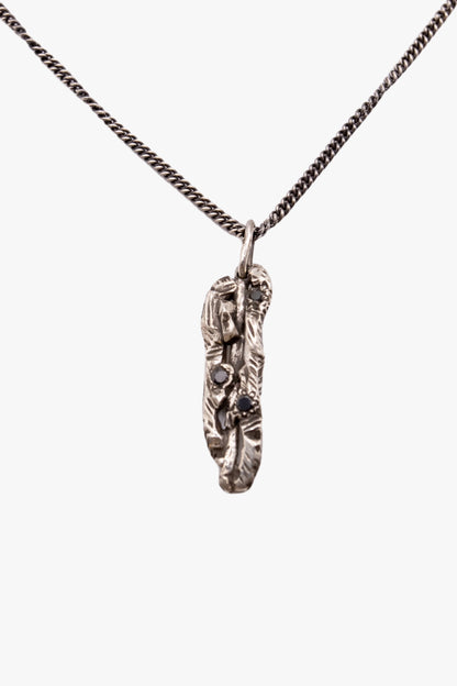 NX05 Distressed Pendant necklace