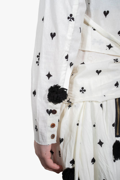 QUATRE RUFFLE COLLAR SHIRT