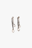 ED05 Pearl + Chain Earring