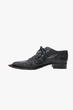 Brogue square toe sole