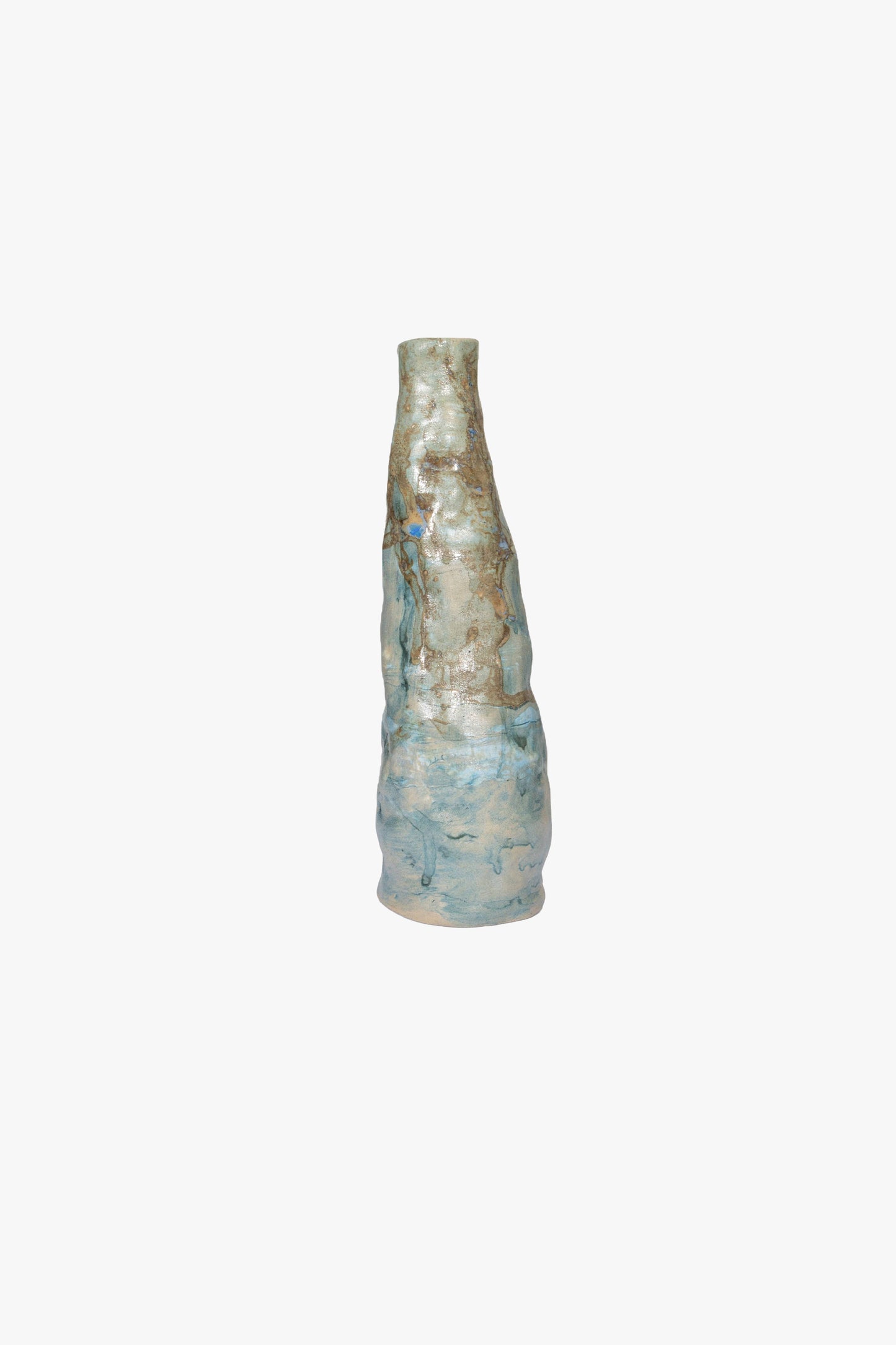 Anji vase blue