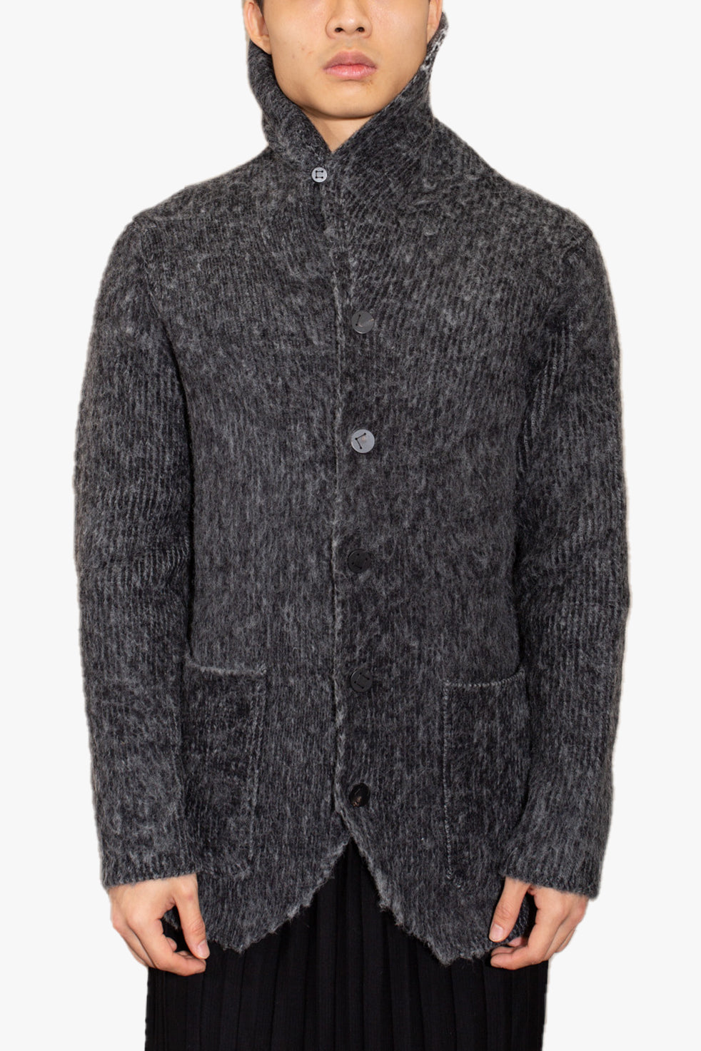 SCARF COLLAR BLAZER