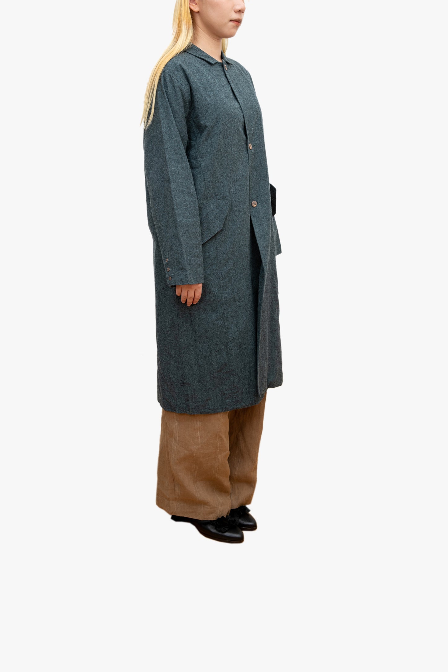 Le BAIKEN long coat with pocket