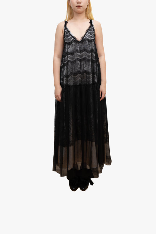 LACE EVENING DRESS