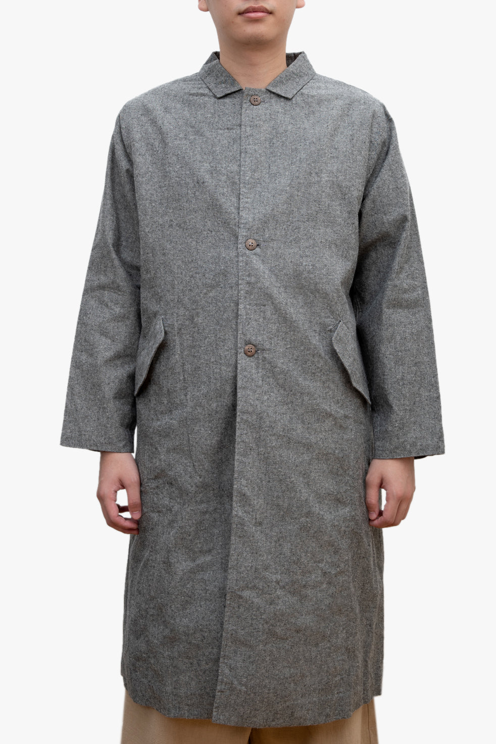 Le BAIKEN long coat with pocket