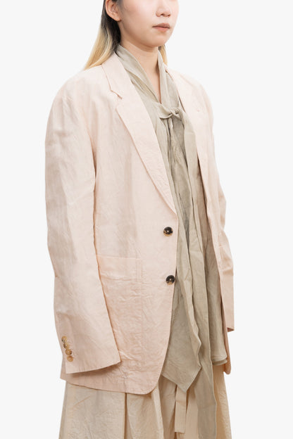 Relaxed coat with big patch pocket