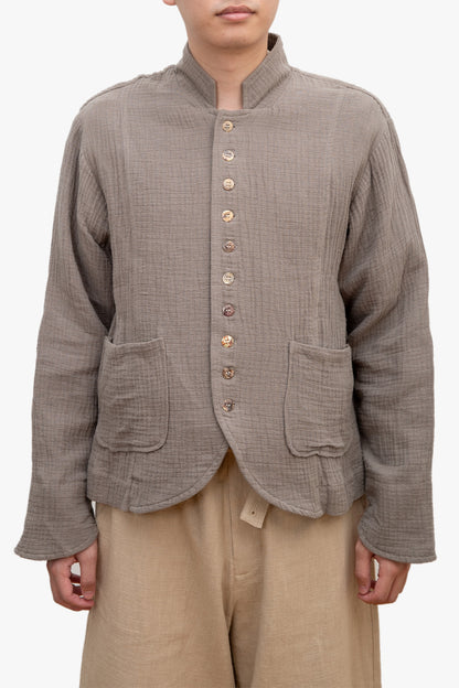 Le CIKARI layer-gauze blazer