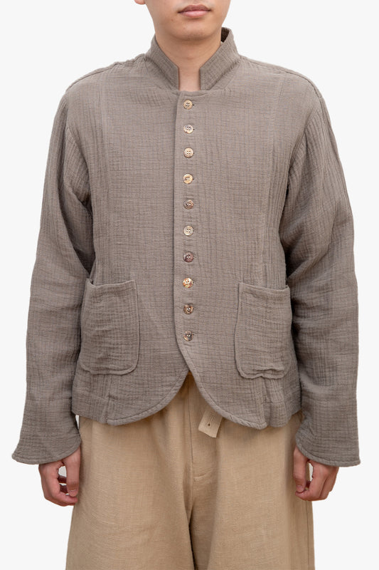 Le CIKARI layer-gauze blazer