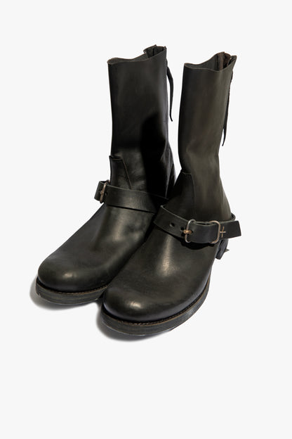 Horse boot w/silver