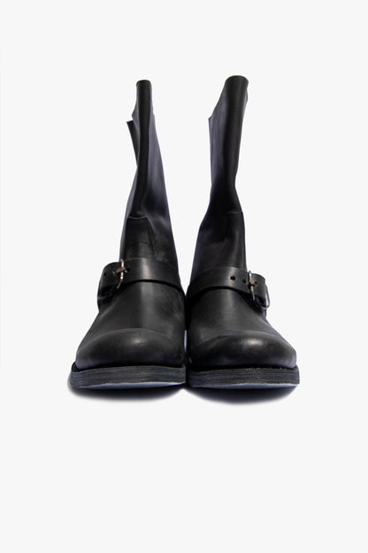 Horse boot w/silver