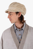 THCAP COTTON VELVET CAP WITH VOLUMINOUS CROWN AND LARGE BRIM