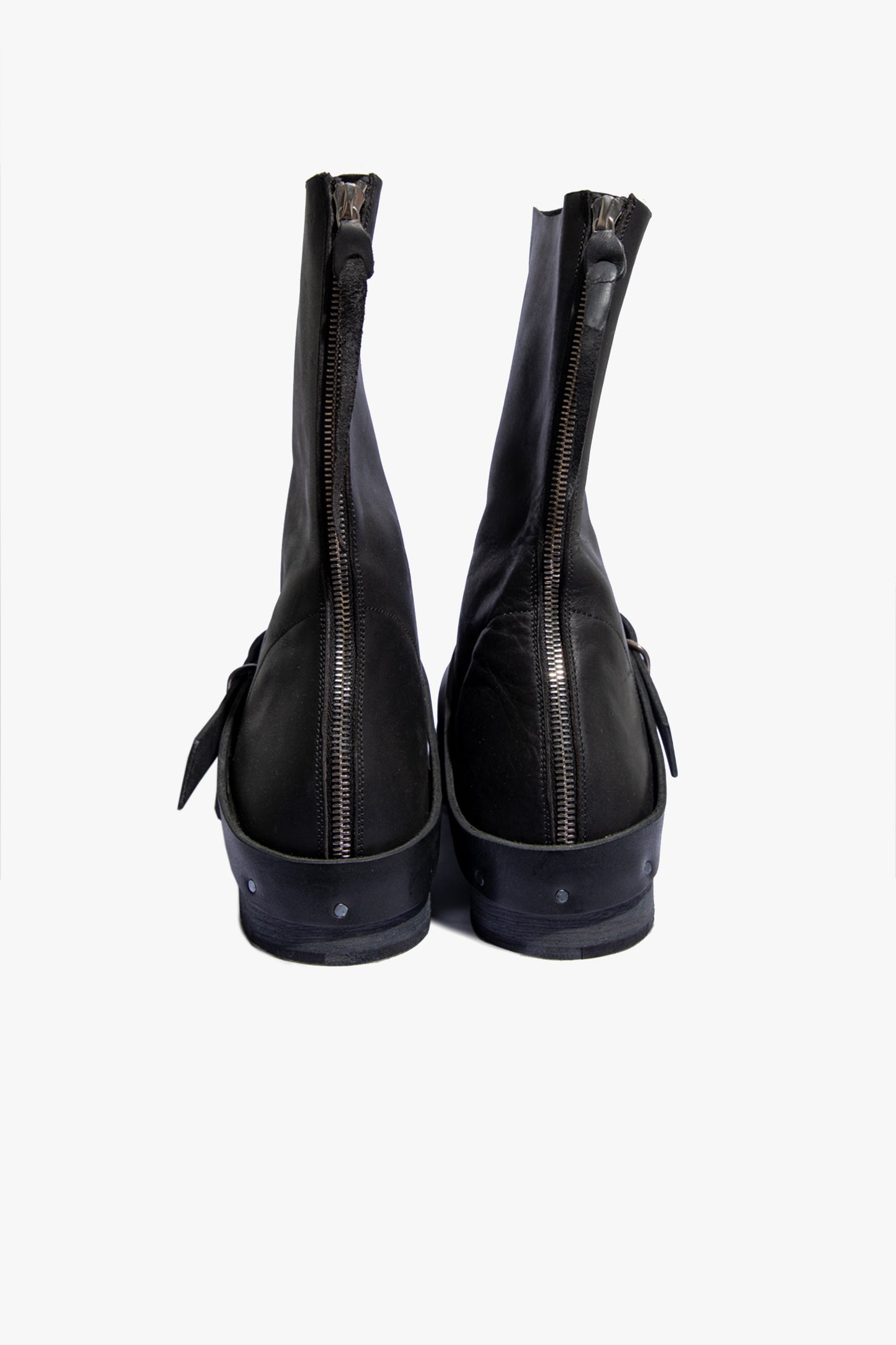 Horse boot w/silver