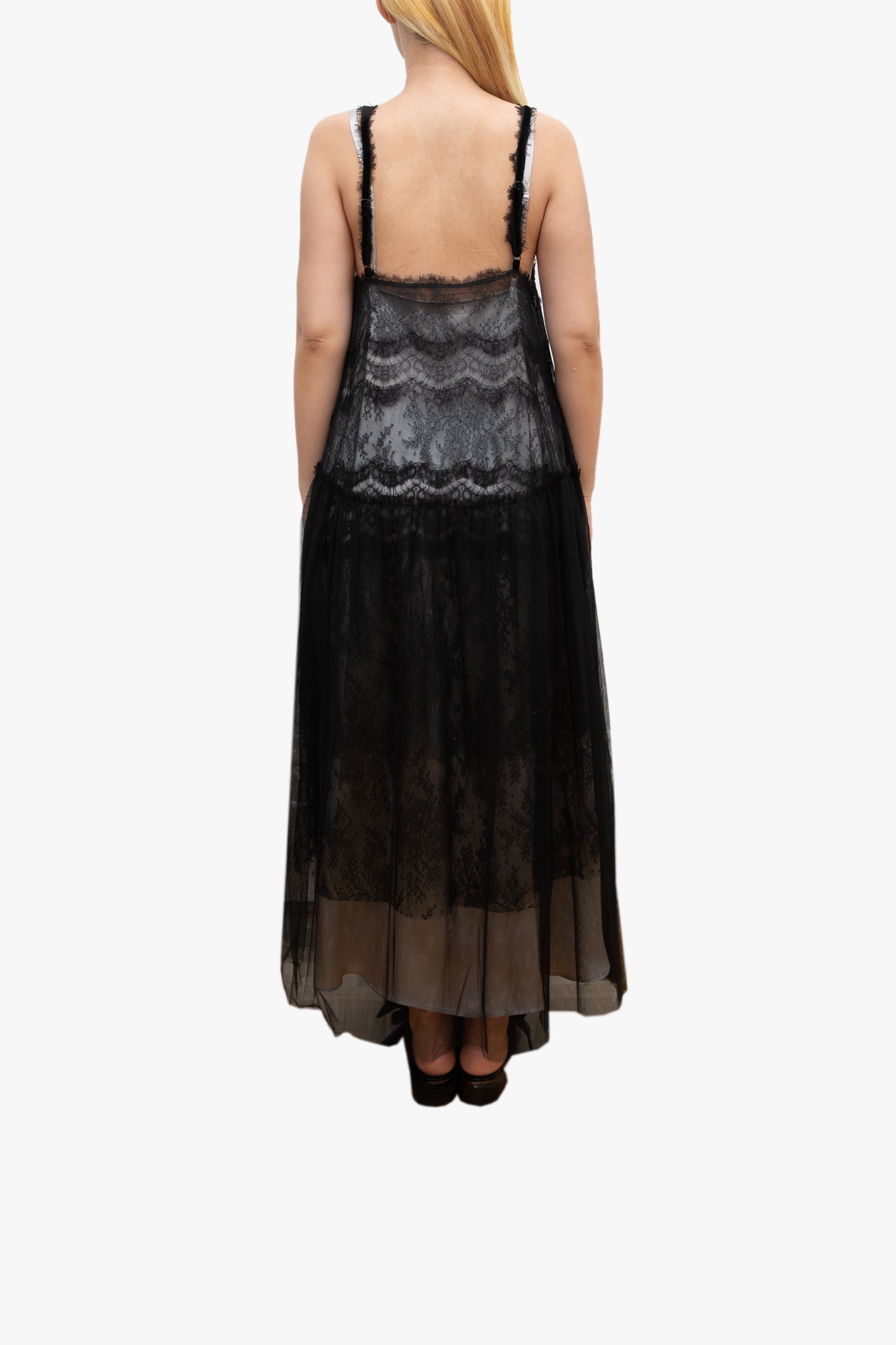 LACE EVENING DRESS