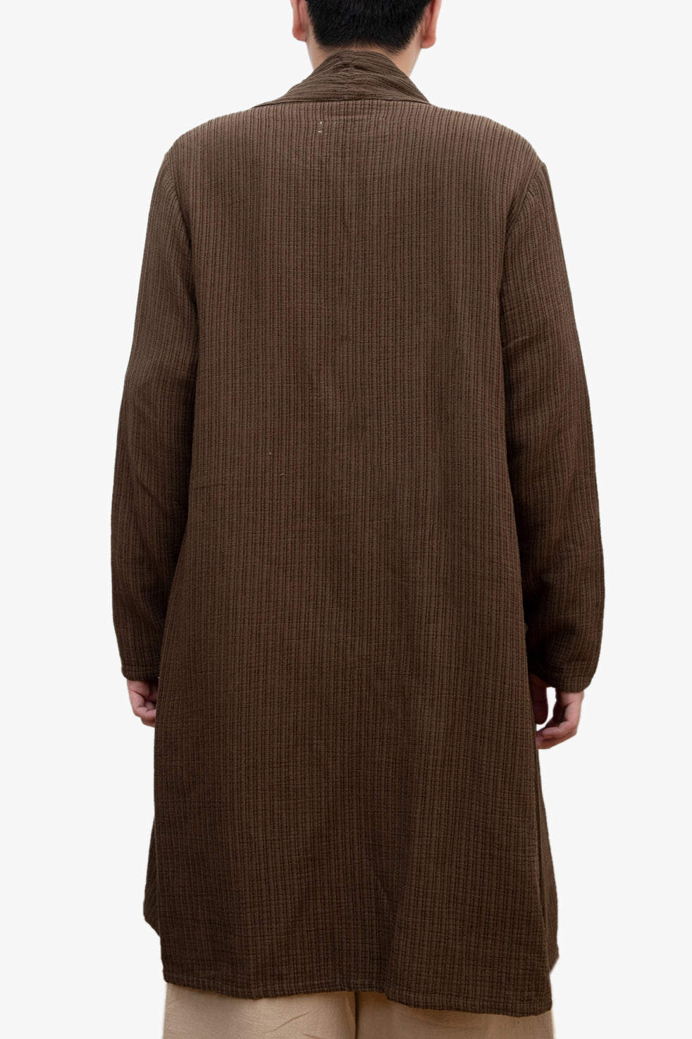 Le Zushi striped long coat