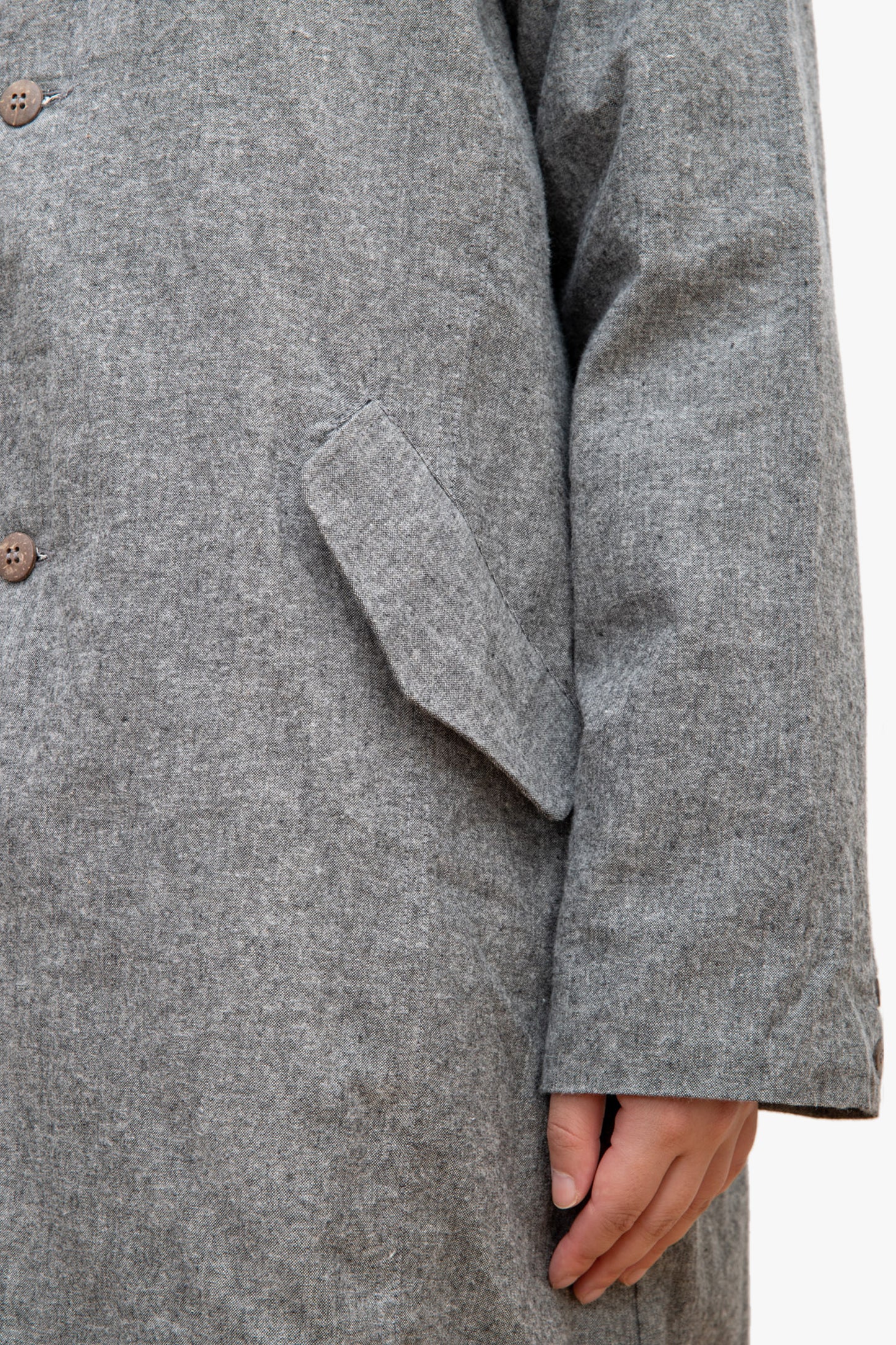 Le BAIKEN long coat with pocket