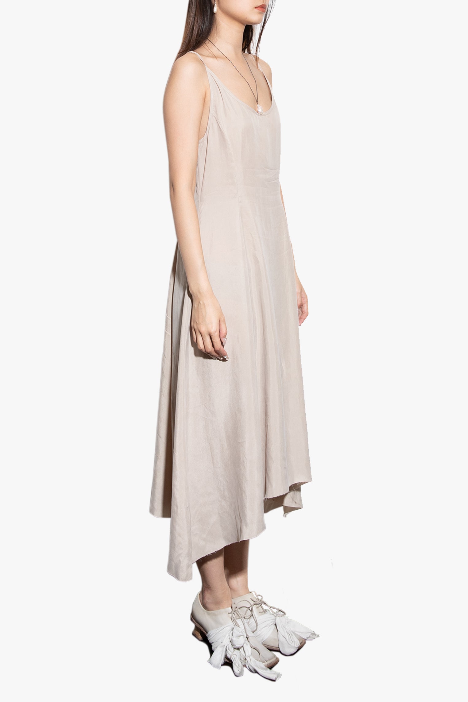 Light Grey Slip Dress