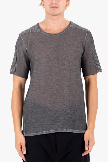 T-036R REVERSIBLE KNIT SHORTSLEEVE TEE