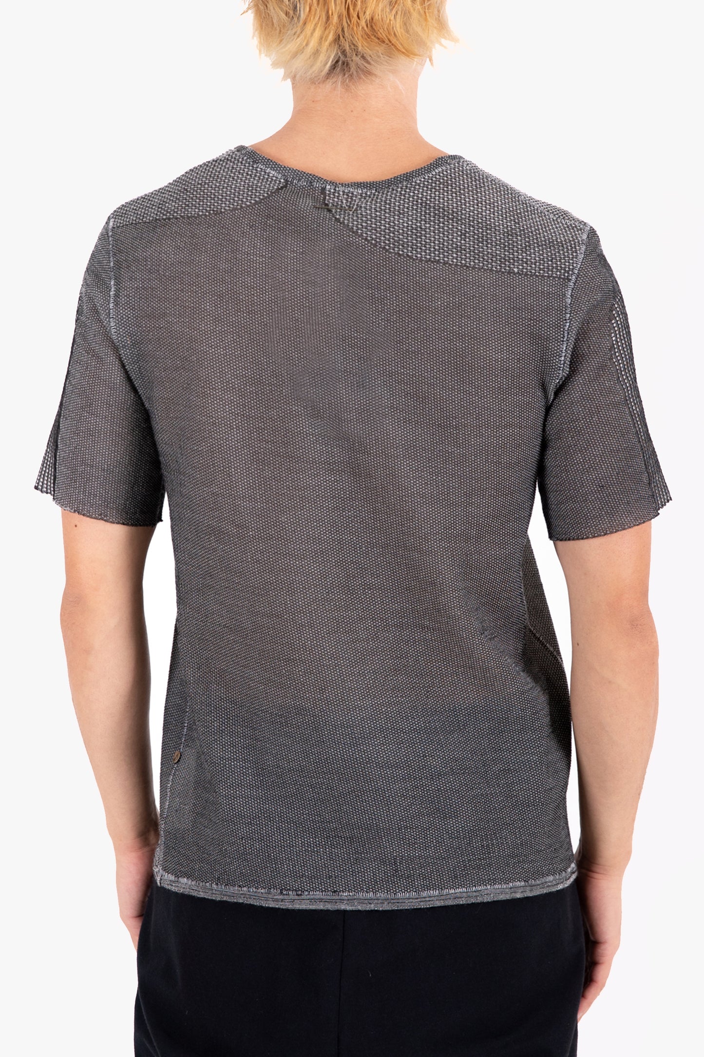 T-036R REVERSIBLE KNIT SHORTSLEEVE TEE