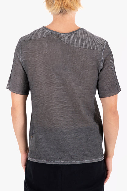 T-036R REVERSIBLE KNIT SHORTSLEEVE TEE