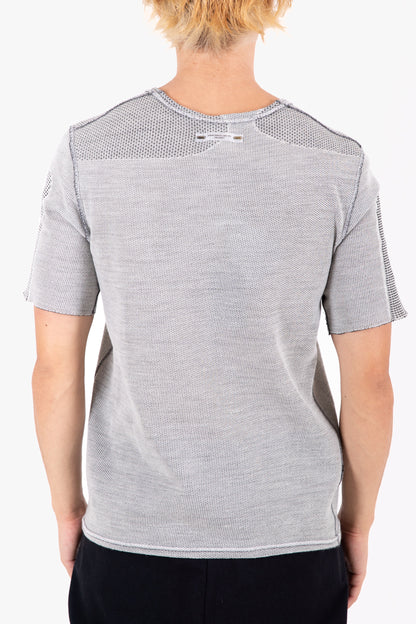 T-036R REVERSIBLE KNIT SHORTSLEEVE TEE