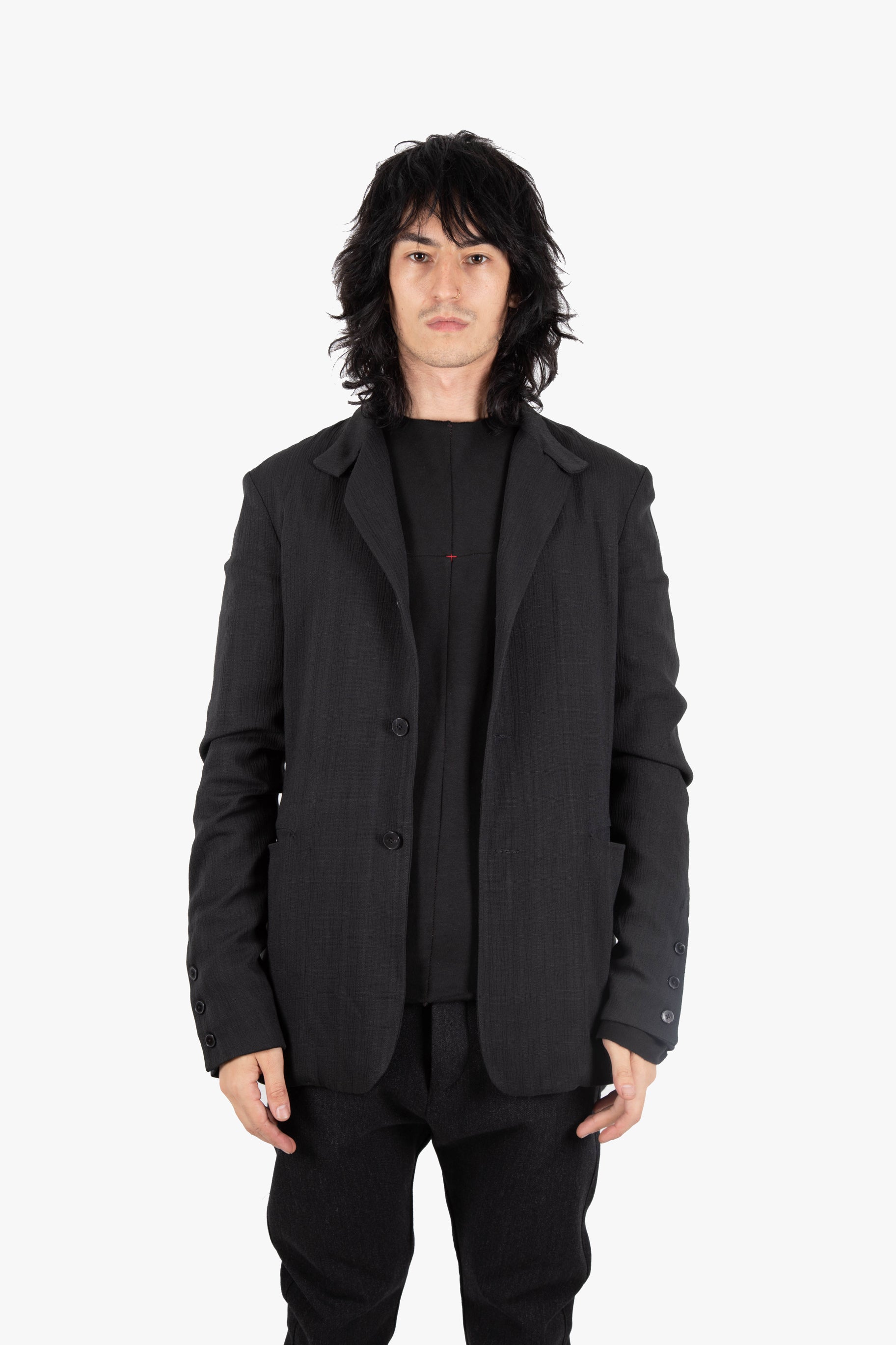 3 Button Fitted Jacket