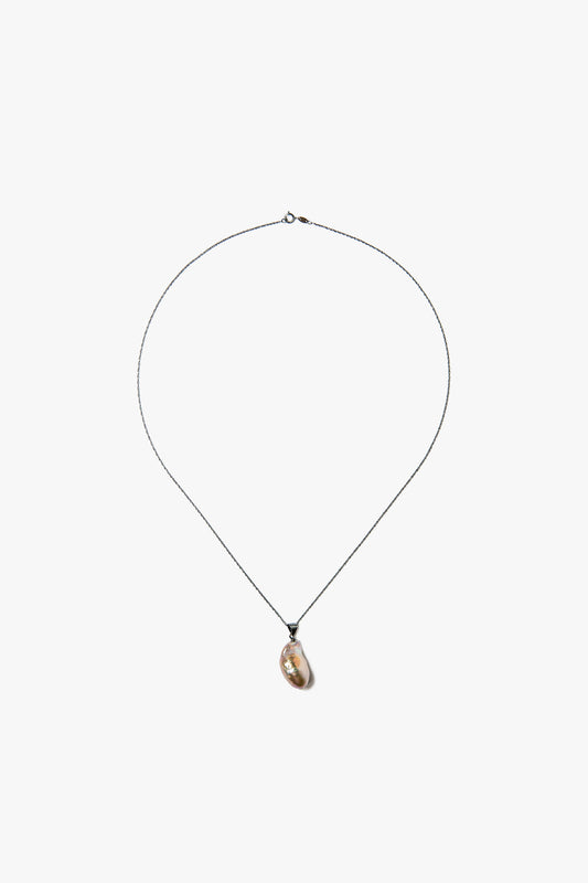 Natural pearl necklace